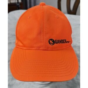 Gander Mtn Hat Cap Snap Back Mens One Size Orange Blaze Hunting Outdoor